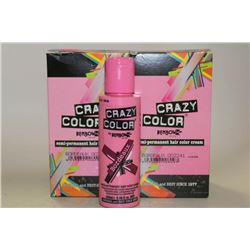 2PK OF RENBOW CRAZY COLOR SEMI PERMANENT HAIR