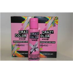 2PK OF RENBOW CRAZY COLOR SEMI PERMANENT HAIR