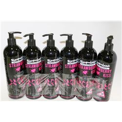 6 PACK SHAMPOOHEADS PROFESSIONAL STRAWBERRY KISS