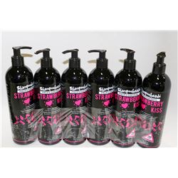 6 PACK SHAMPOOHEADS PROFESSIONAL STRAWBERRY KISS
