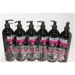 6 PACK SHAMPOOHEADS PROFESSIONAL STRAWBERRY KISS
