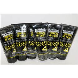 6 PACK SHAMPOOHEADS PROFESSIONAL TROPICAL TWIST