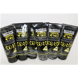 6 PACK SHAMPOOHEADS PROFESSIONAL TROPICAL TWIST