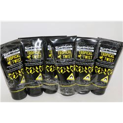 6 PACK SHAMPOOHEADS PROFESSIONAL TROPICAL TWIST