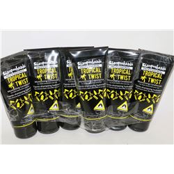 6 PACK SHAMPOOHEADS PROFESSIONAL TROPICAL TWIST