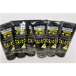 6 PACK SHAMPOOHEADS PROFESSIONAL TROPICAL TWIST