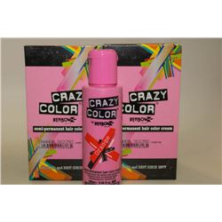 2PK OF RENBOW CRAZY COLOR SEMI PERMANENT HAIR
