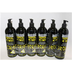 6 PACK SHAMPOOHEADS PROFESSIONAL TROPICAL TWIST