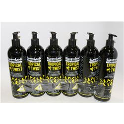 6 PACK SHAMPOOHEADS PROFESSIONAL TROPICAL TWIST