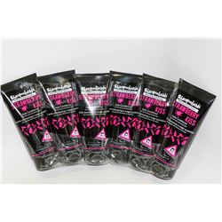 6 PACK SHAMPOOHEADS PROFESSIONAL STRAWBERRY KISS