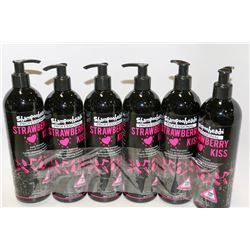 6 PACK SHAMPOOHEADS PROFESSIONAL STRAWBERRY KISS