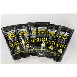 6 PACK SHAMPOOHEADS PROFESSIONAL TROPICAL TWIST