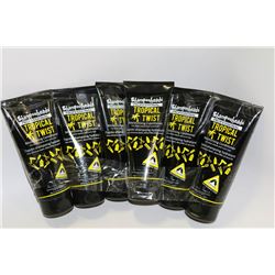 6 PACK SHAMPOOHEADS PROFESSIONAL TROPICAL TWIST