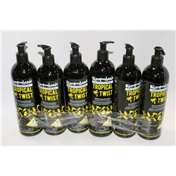 6 PACK SHAMPOOHEADS PROFESSIONAL TROPICAL TWIST