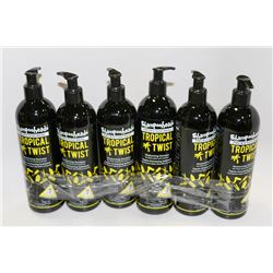 6 PACK SHAMPOOHEADS PROFESSIONAL TROPICAL TWIST