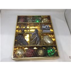 Lot of Woodland Shatter-Resistant Ornaments