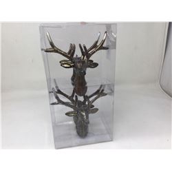 4 Piece Shatter-Resistant Deer Ornaments