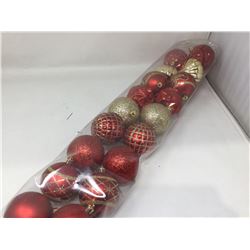 36 Piece Shatter Resistant Ornaments