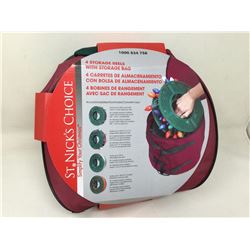 4 Storage Reels with Storage Bag