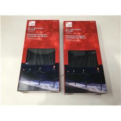 12in Light Stakes (2 x 25)