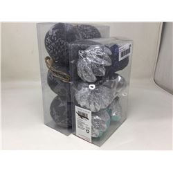 Lot of Assorted Shatter Proof Ornaments