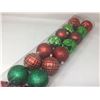 Image 1 : 36 Piece Shatter Resistant Ornaments