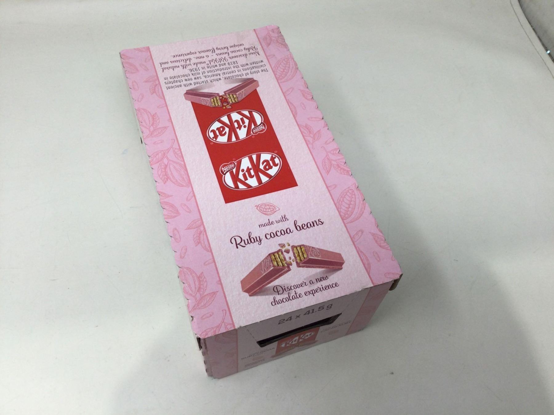 Kit Kat Set Ruby Kit Kat Ruby Cocoa Beans (24 x 41.5g)