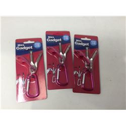 Mrs. Gadget Keychain Tools (3x)