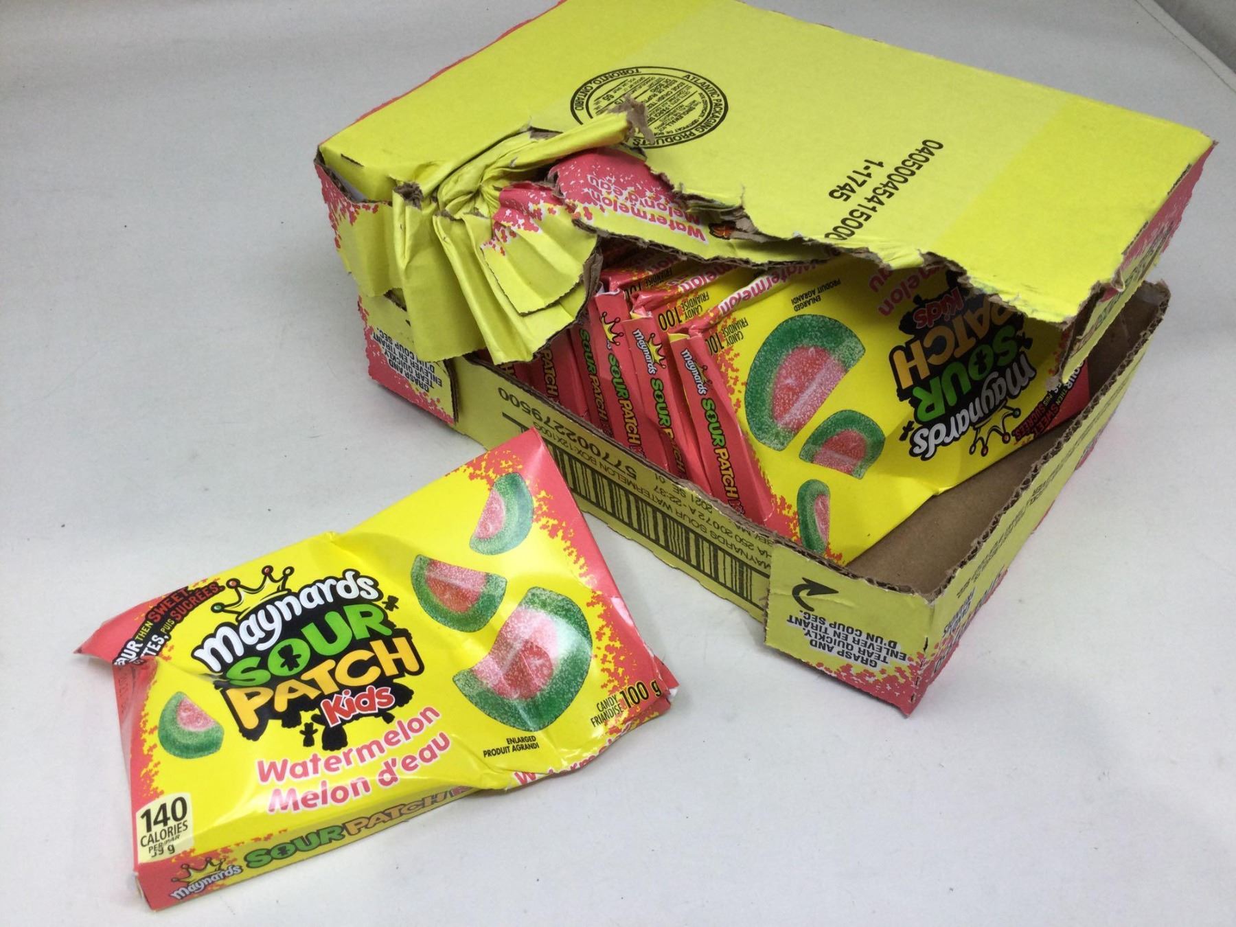 Case of Maynards Sour Patch Kids-Watermelon