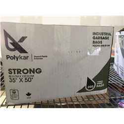 Industrial Garbage Bags Strong (35in x 50in)
