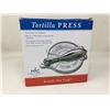 Image 1 : Heavy Duty Cast AluminumTortilla Press