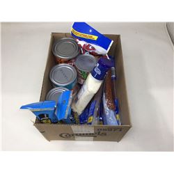 Case of Miscellaneous Groceries