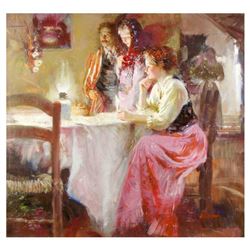 Pino (1939-2010) "Mystical Light" Limited Edition Giclee on Canvas