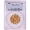 Image 1 : 1932 $10 Indian Head Eagle Gold Coin PCGS MS63