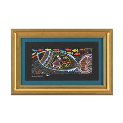 Raphael Abecassis Original Acrylic Painting