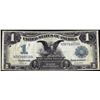 Image 1 : 1899 $1 Black Eagle Silver Certificate Note
