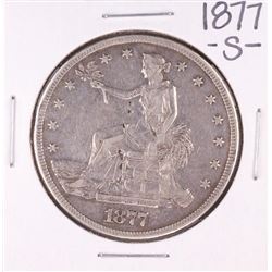 1877-S $1 Trade Silver Dollar Coin