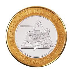 .999 Silver Westward Ho Casino Las Vegas $10 Casino Limited Edition Gaming Token