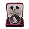 Image 2 : Rarities Mint 1987 First Edition Mickey's Magic Good Luck 1oz Silver Round with Box