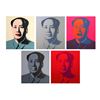 Image 1 : Andy Warhol "Mao Portfolio" Silkscreen