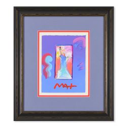 Peter Max "Statue of Liberty" Original Mixed Media Acrylic on Paper