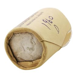 Original Bank Roll of (20) Brilliant Uncirculated 1960-D Franklin Half Dollar Coins