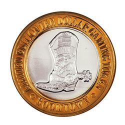 .999 Silver Boomtown Reno, NV $10 Casino Limited Edition Gaming Token