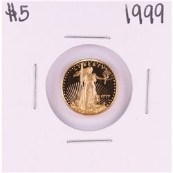 1999-W $5 Proof American Gold Eagle Coin