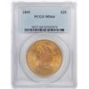 Image 1 : 1895 $20 Liberty Head Double Eagle Gold Coin PCGS MS64