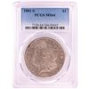 Image 1 : 1881-S $1 Morgan Silver Dollar Coin PCGS MS64