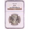 Image 1 : 1945-D Walking Liberty Half Dollar Coin NGC MS66