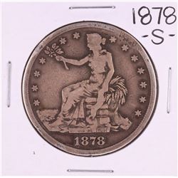 1878-S $1 Trade Silver Dollar Coin