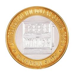 .999 Silver McCarran International Airport Las Vegas, NV $10 Limited Gaming Token