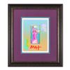 Image 1 : Peter Max "Statue of Liberty" Original Mixed Media Acrylic on Paper